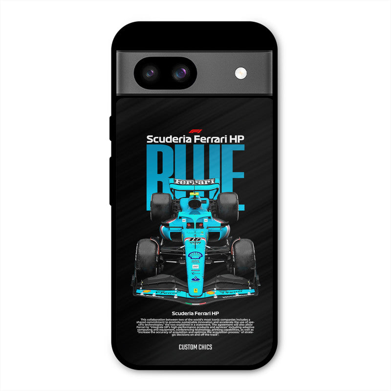 SCUDERIA FERRARI Google Pixel 8a Mobile Back Cover - Car&Bike PrintShield Case