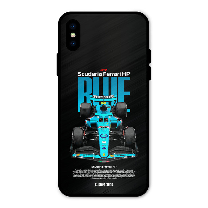 SCUDERIA FERRARI iPhone X Mobile Back Cover - Car&Bike PrintShield Case