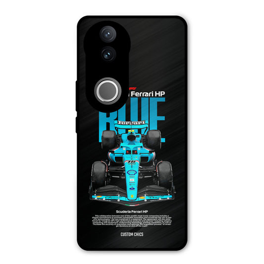 SCUDERIA FERRARI Vivo V50 Mobile Back Cover - Car&Bike PrintShield Case