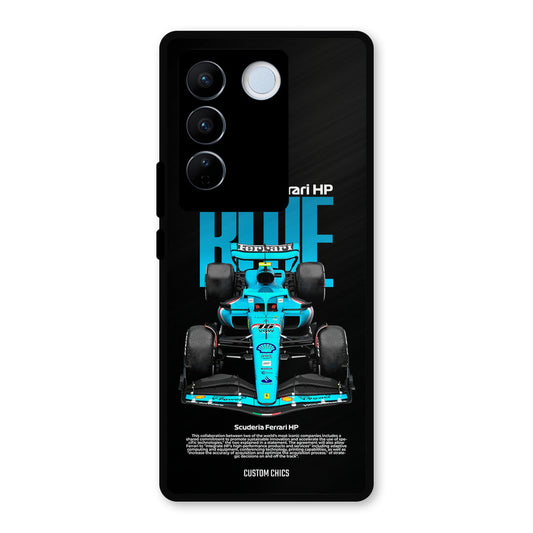 SCUDERIA FERRARI Vivo V27 Pro Mobile Back Cover - Car&Bike PrintShield Case