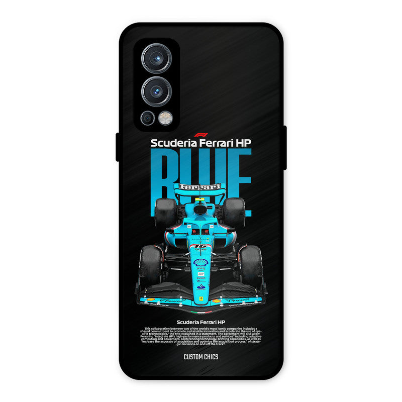 SCUDERIA FERRARI OnePlus Nord 2 5G Mobile Back Cover - Car&Bike PrintShield Case