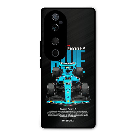 SCUDERIA FERRARI Vivo V40 Mobile Back Cover - Car&Bike PrintShield Case