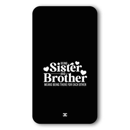 SIblings Typo Case – Premium PrintShield Mobile Cover