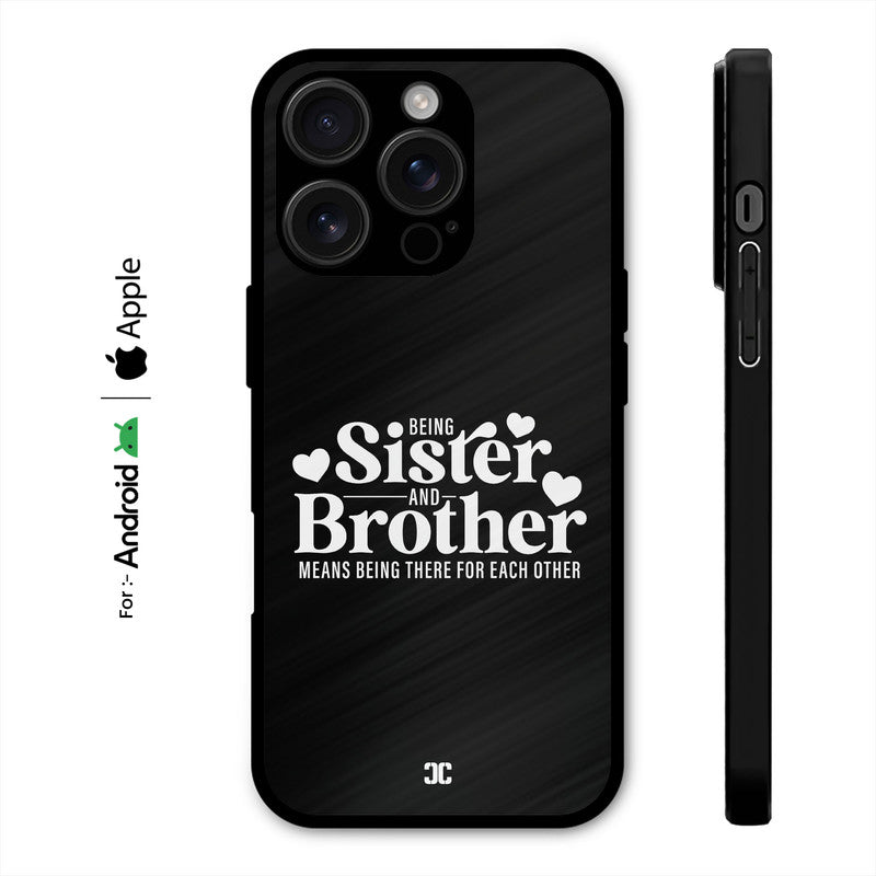 SIblings Typo Case – Premium PrintShield Mobile Cover