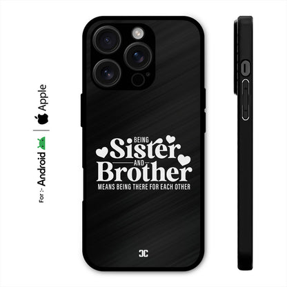 SIblings Typo Case – Premium PrintShield Mobile Cover