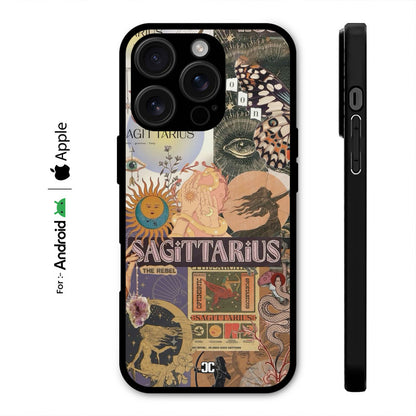 Sagittarius Collage Case – Premium PrintShield Mobile Cover