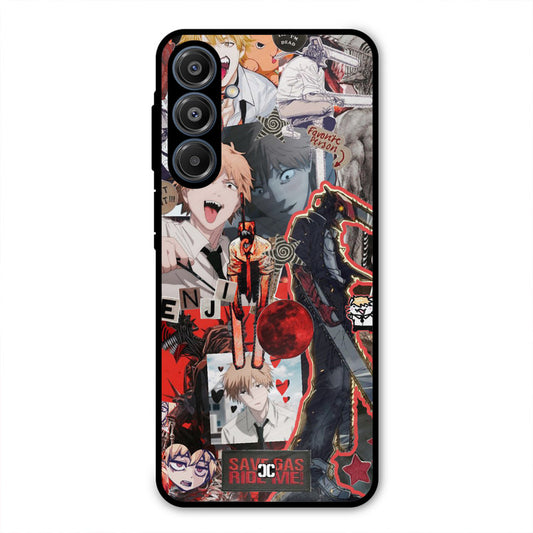 Denji Thoughts Samsung Galaxy A16 5G Mobile Back Cover - Anime PrintShield Case