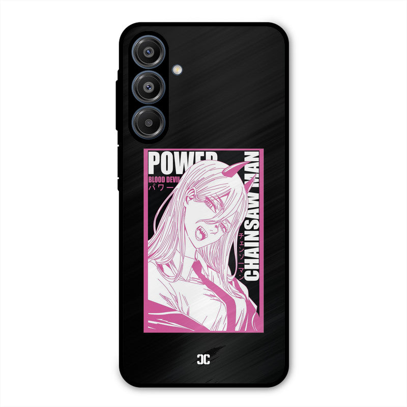 Blood Devil Power Samsung Galaxy A16 5G Mobile Back Cover - Anime PrintShield Case
