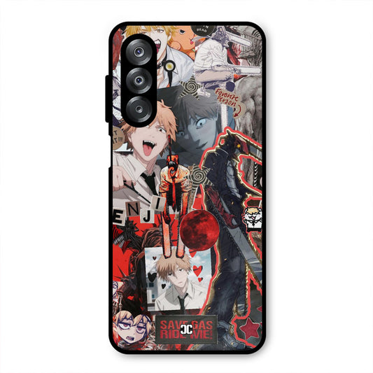 Denji Thoughts Samsung Galaxy A26 Mobile Back Cover - Anime PrintShield Case