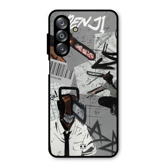 Denji Rage Samsung Galaxy A26 Mobile Back Cover - Anime PrintShield Case