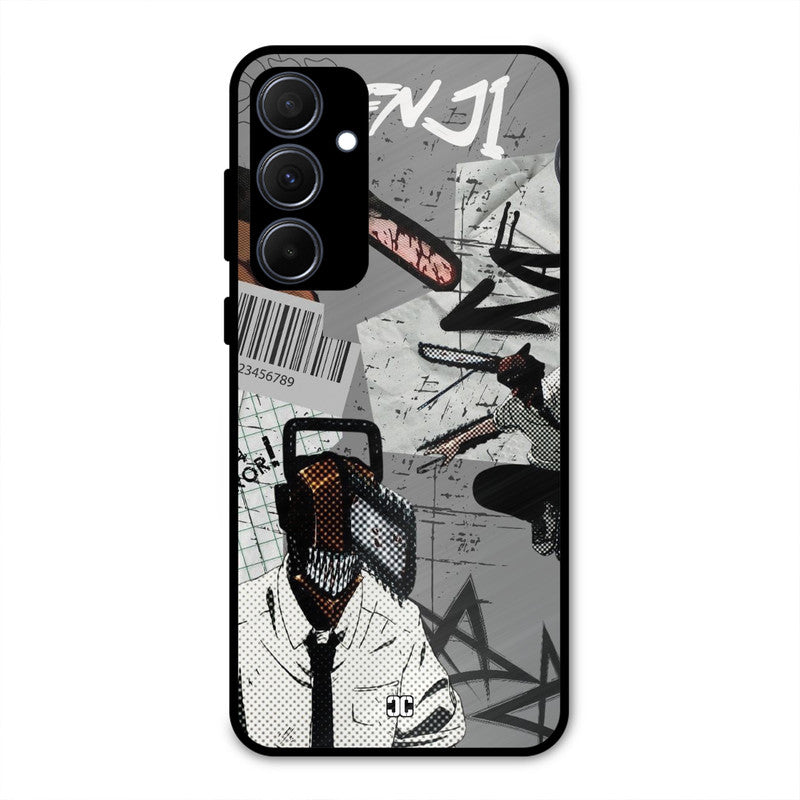 Denji Rage Samsung Galaxy A35 5G Mobile Back Cover - Anime PrintShield Case