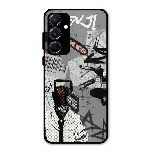 Denji Rage Samsung Galaxy A35 5G Mobile Back Cover - Anime PrintShield Case