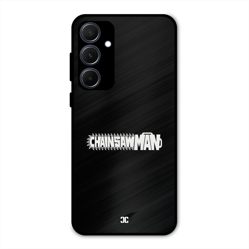 Chainsaw Logo Samsung Galaxy A35 5G Mobile Back Cover - Anime PrintShield Case
