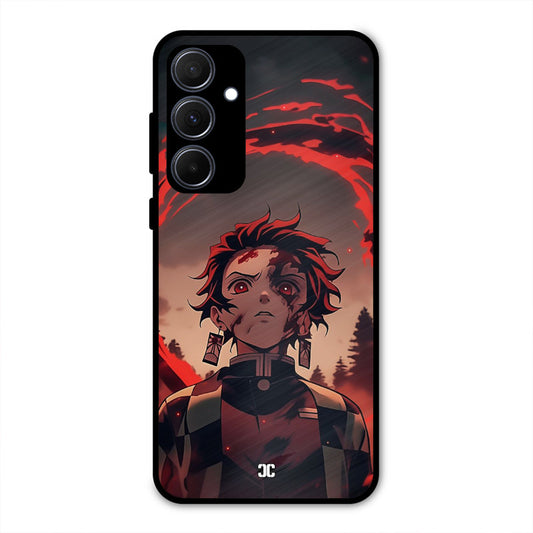 Raging Tanjiro Samsung Galaxy A35 5G Mobile Back Cover - Anime PrintShield Case