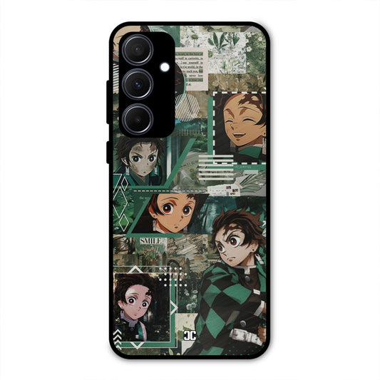 Tanjiro Thoughts Samsung Galaxy A35 5G Mobile Back Cover - Anime PrintShield Case