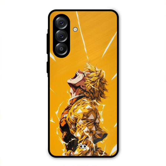 Shouting Zenitsu Samsung Galaxy A36 Mobile Back Cover - Anime PrintShield Case
