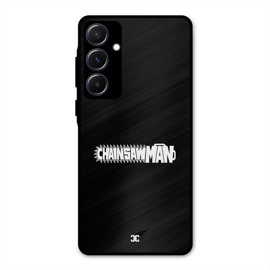 Chainsaw Logo Samsung Galaxy A55 5G Mobile Back Cover - Anime PrintShield Case