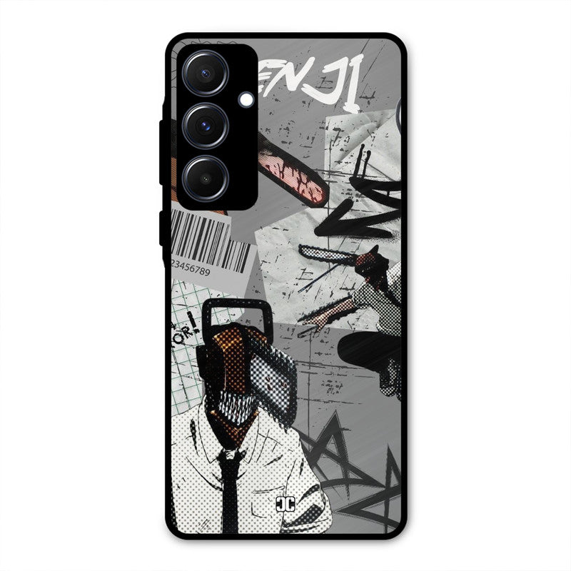 Denji Rage Samsung Galaxy A55 5G Mobile Back Cover - Anime PrintShield Case