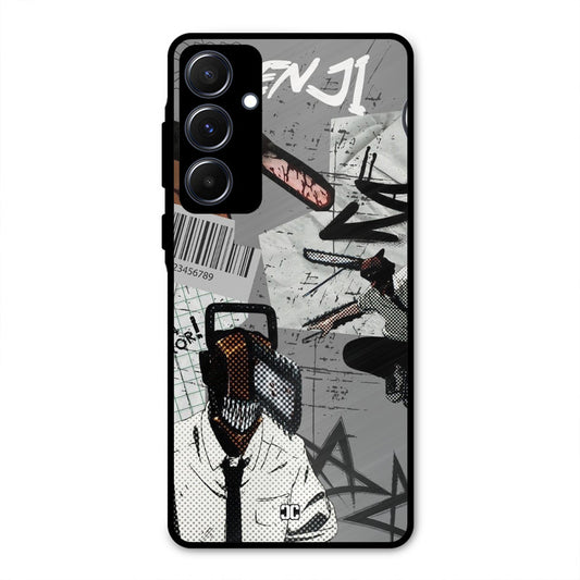 Denji Rage Samsung Galaxy A55 5G Mobile Back Cover - Anime PrintShield Case