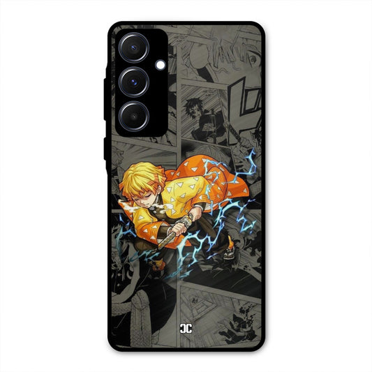 Zenitsu Manga Samsung Galaxy A55 5G Mobile Back Cover - Anime PrintShield Case