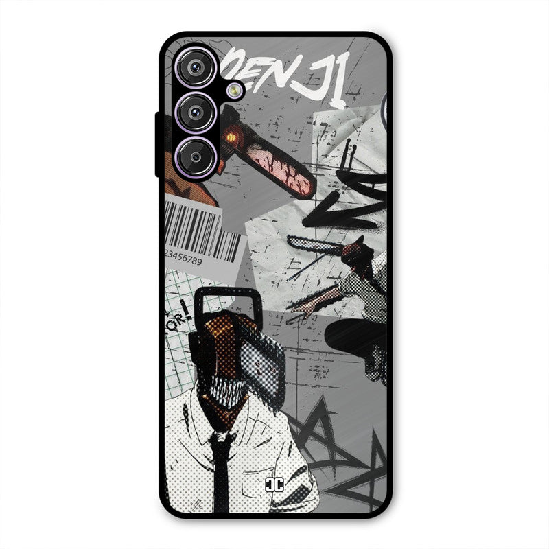 Denji Rage Samsung Galaxy F15 Mobile Back Cover - Anime PrintShield Case
