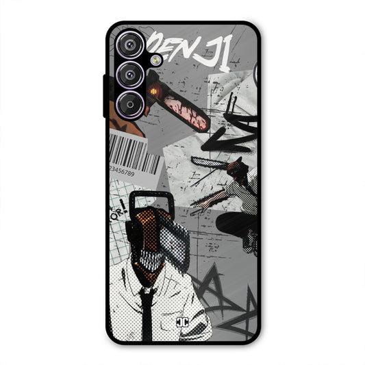 Denji Rage Samsung Galaxy F15 Mobile Back Cover - Anime PrintShield Case
