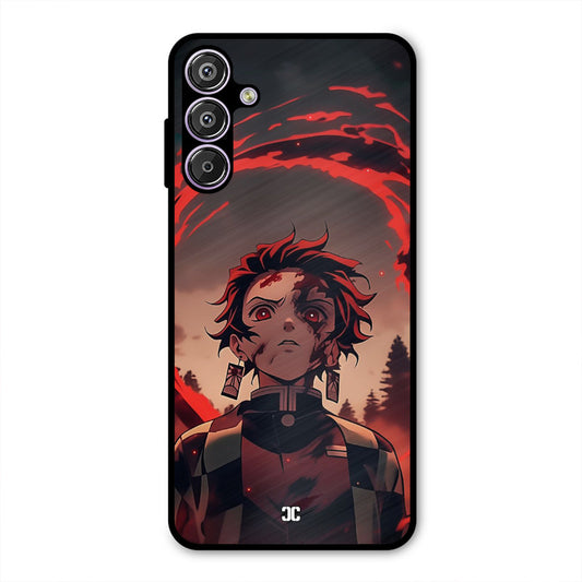 Raging Tanjiro Samsung Galaxy F15 Mobile Back Cover - Anime PrintShield Case