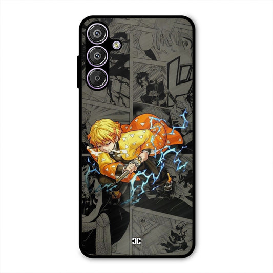 Zenitsu Manga Samsung Galaxy F15 Mobile Back Cover - Anime PrintShield Case