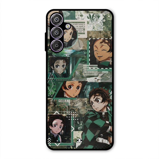 Tanjiro Thoughts Samsung Galaxy M15 Mobile Back Cover - Anime PrintShield Case