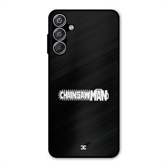 Chainsaw Logo Samsung Galaxy M15 Mobile Back Cover - Anime PrintShield Case