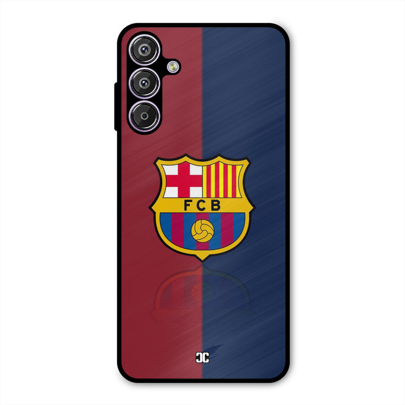 Barcelona Logo Samsung Galaxy M15 Mobile Back Cover - Sports PrintShield Case