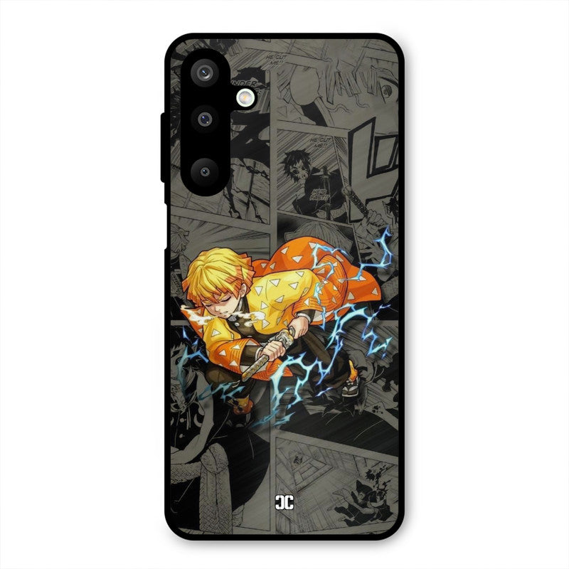 Zenitsu Manga Samsung Galaxy M16 Mobile Back Cover - Anime PrintShield Case