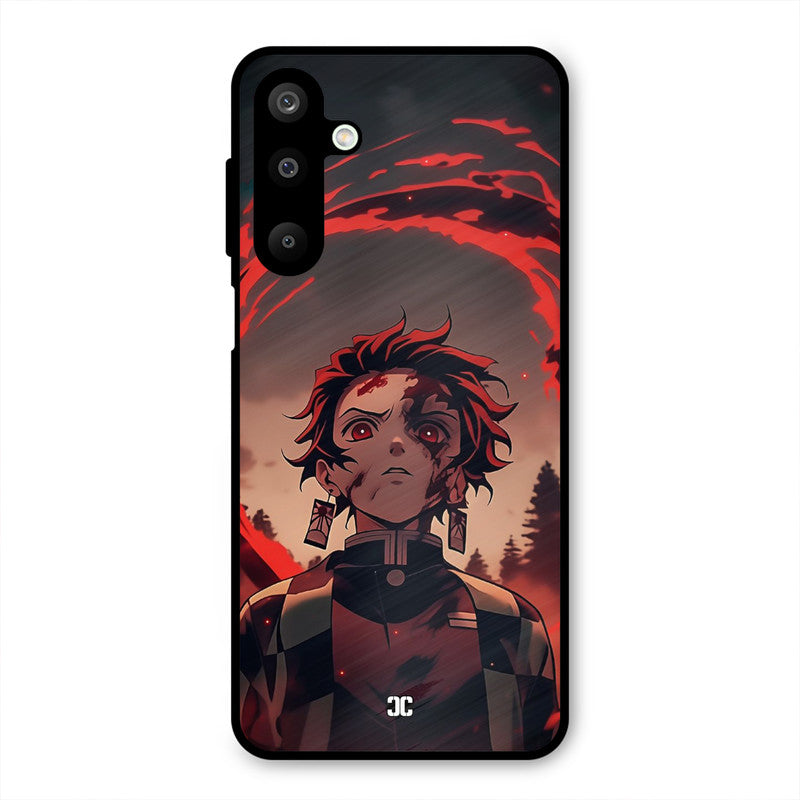 Raging Tanjiro Samsung Galaxy M16 Mobile Back Cover - Anime PrintShield Case