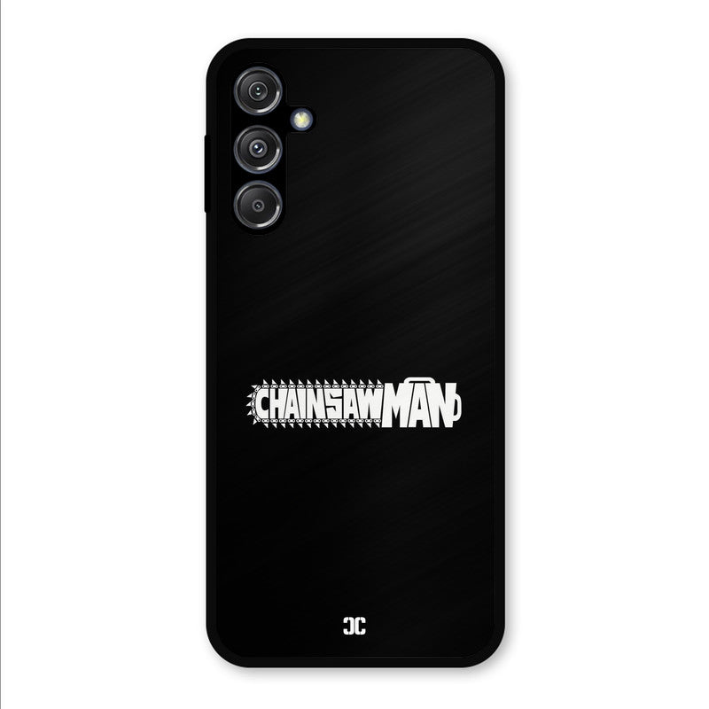 Chainsaw Logo Samsung Galaxy M34 5G Mobile Back Cover - Anime PrintShield Case