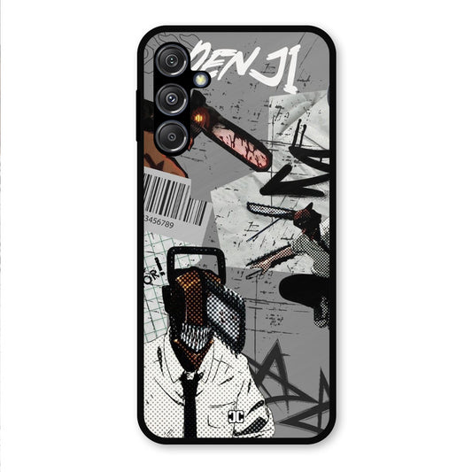 Denji Rage Samsung Galaxy M34 5G Mobile Back Cover - Anime PrintShield Case