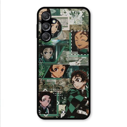 Tanjiro Thoughts Samsung Galaxy M34 5G Mobile Back Cover - Anime PrintShield Case