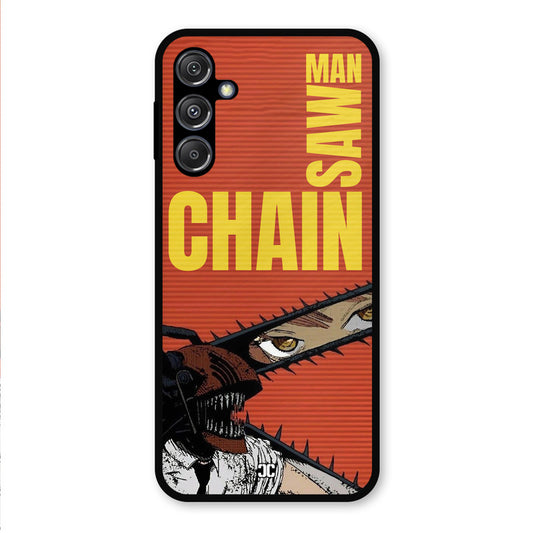 Raging Chainsaw Samsung Galaxy M34 5G Mobile Back Cover - Anime PrintShield Case