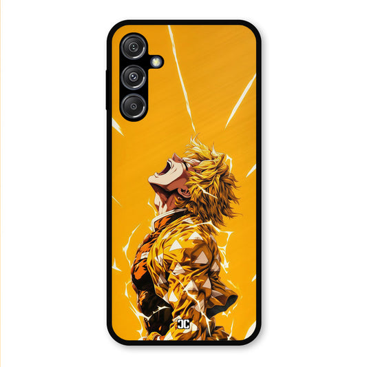 Shouting Zenitsu Samsung Galaxy M34 5G Mobile Back Cover - Anime PrintShield Case