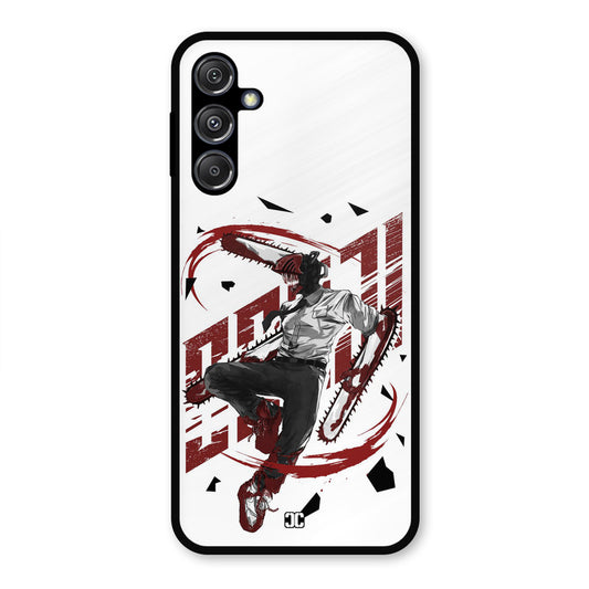 Chainsawman Typo Samsung Galaxy M34 5G Mobile Back Cover - Anime PrintShield Case