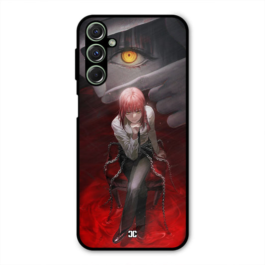 Makima Chains Samsung Galaxy M34 Mobile Back Cover - Anime PrintShield Case