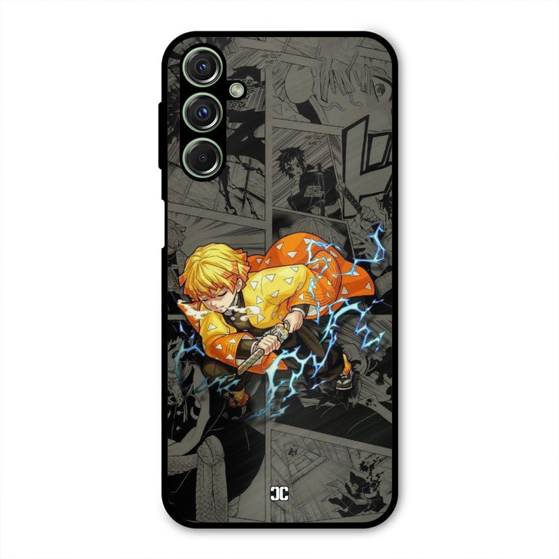 Zenitsu Manga Samsung Galaxy M34 Mobile Back Cover - Anime PrintShield Case