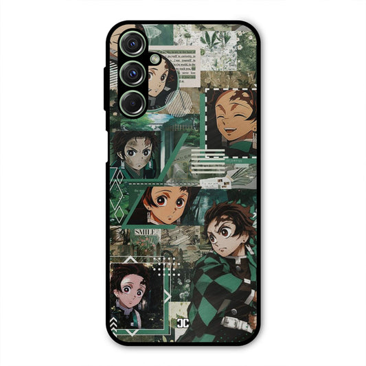 Tanjiro Thoughts Samsung Galaxy M34 Mobile Back Cover - Anime PrintShield Case