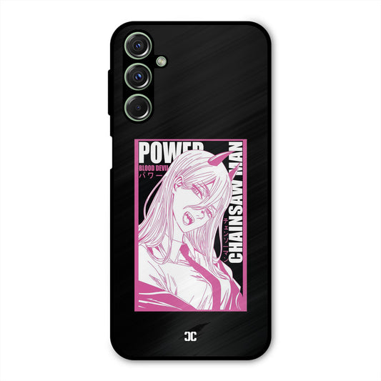 Blood Devil Power Samsung Galaxy M34 Mobile Back Cover - Anime PrintShield Case