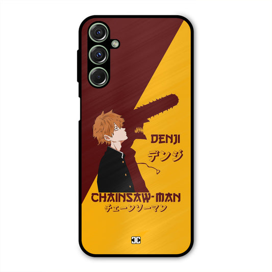 Denji Shadow Samsung Galaxy M34 Mobile Back Cover - Anime PrintShield Case