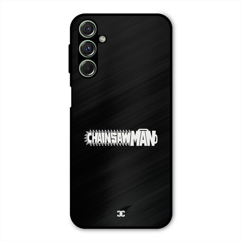 Chainsaw Logo Samsung Galaxy M34 Mobile Back Cover - Anime PrintShield Case