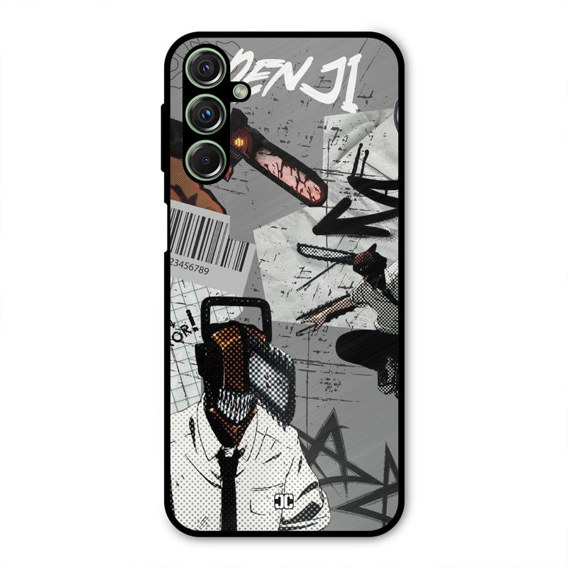 Denji Rage Samsung Galaxy M34 Mobile Back Cover - Anime PrintShield Case