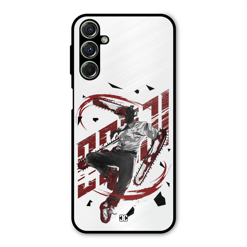 Chainsawman Typo Samsung Galaxy M34 Mobile Back Cover - Anime PrintShield Case