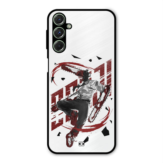 Chainsawman Typo Samsung Galaxy M34 Mobile Back Cover - Anime PrintShield Case