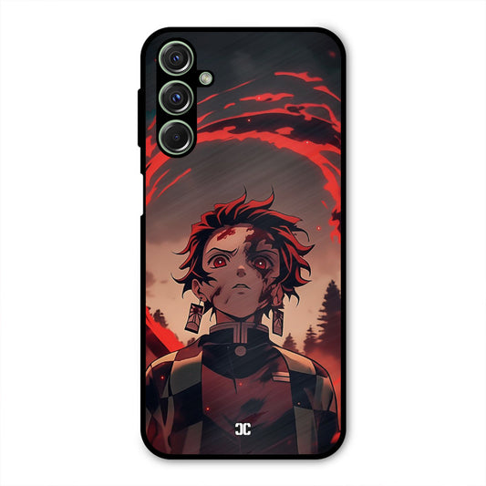 Raging Tanjiro Samsung Galaxy M34 Mobile Back Cover - Anime PrintShield Case