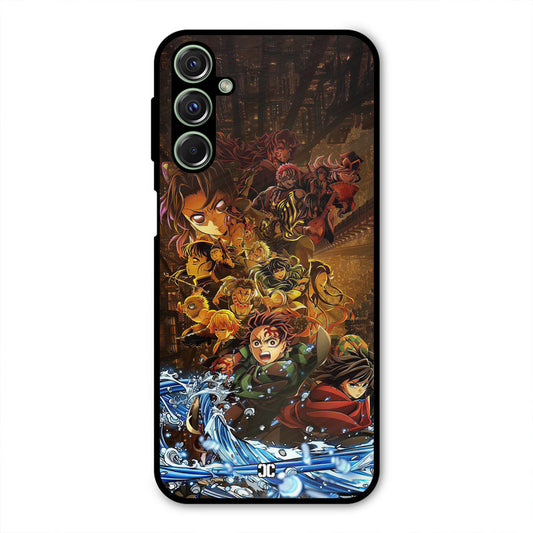 Demon Slayers Samsung Galaxy M34 Mobile Back Cover - Anime PrintShield Case